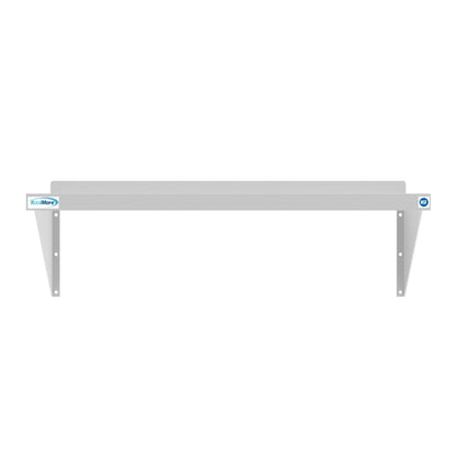 12" x 36" 18-Gauge Stainless-Steel Heavy Duty Wall Shelf, WMSH-1236. -