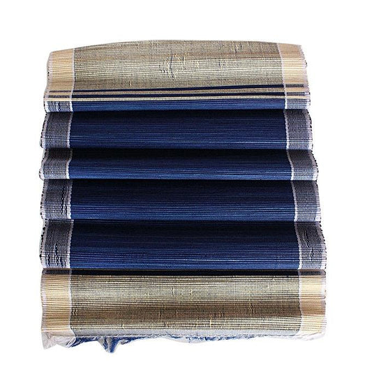 African Raffia Leaves set of Placemats  and Table Runner