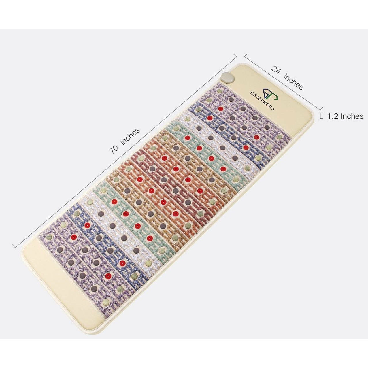 5-in-1 Gemstone PEMF Infrared MatHealthcareBrown StyxDiffuse Heat therapy, full mat, Gem Mat, General wellness, Massage Heat Therapy, Multiple Joint Pain, PEMF mat413.11Diffuse Heat therapy, full mat, Gem Mat, General wellness, Massage Heat Therapy, Multiple Joint Pain, PEMF matHealthcare5-in-1 Gemstone PEMF Infrared Mat5-in-1 Gemstone PEMF Infrared Mat - Premium Healthcare from Brown Styx - Just CHF 413.11! Shop now at Maria Bitonti Home Decor