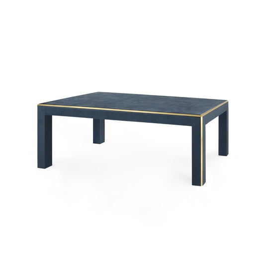 Lauren Coffee Table, Navy Blue