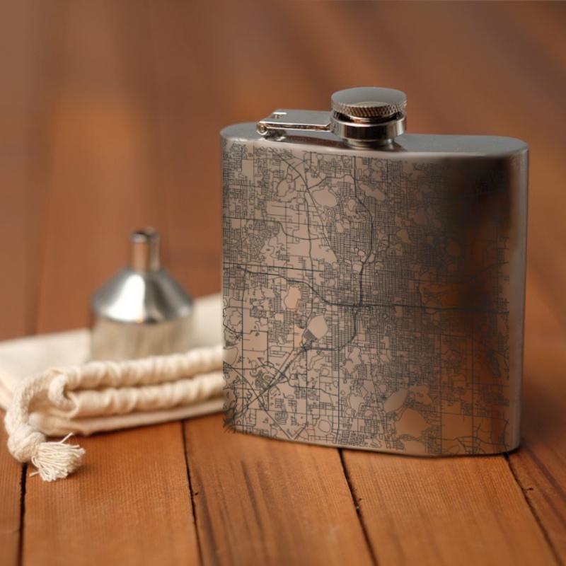 Orlando - Florida Map Hip FlaskKitchenCyan Castor27.42KitchenOrlando - Florida Map Hip FlaskOrlando - Florida Map Hip Flask - Premium Kitchen from Cyan Castor - Just CHF 27.42! Shop now at Maria Bitonti Home Decor