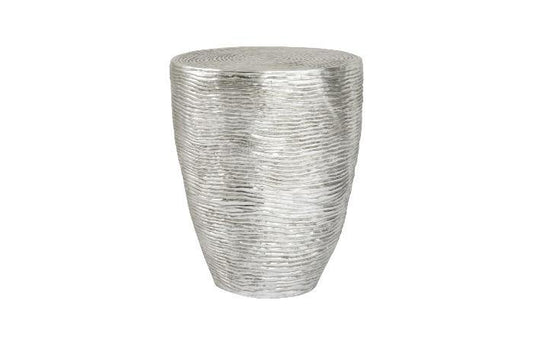 Ripple Silver Side Table