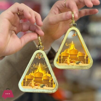Led Metal Ramadan Lantern 1-Pcs