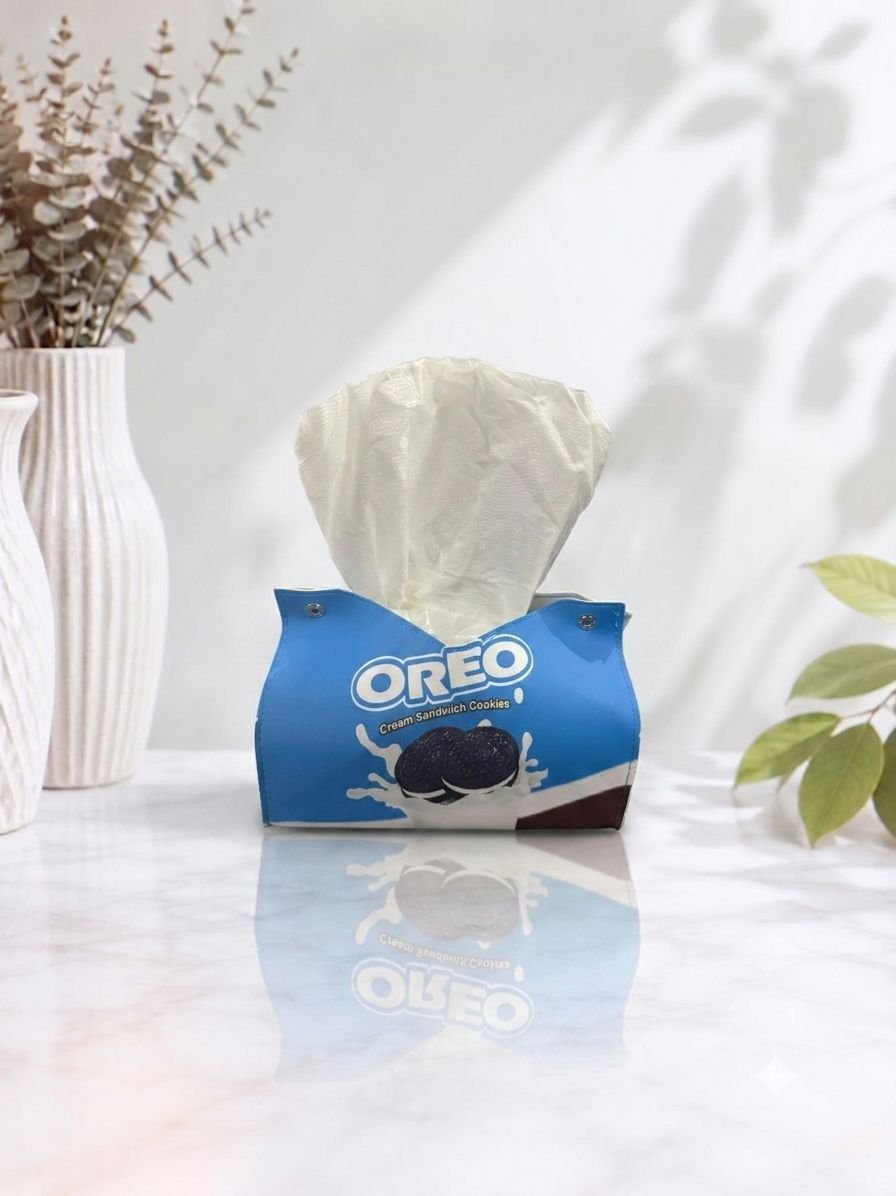 Tissue pouch OREO sky blue
