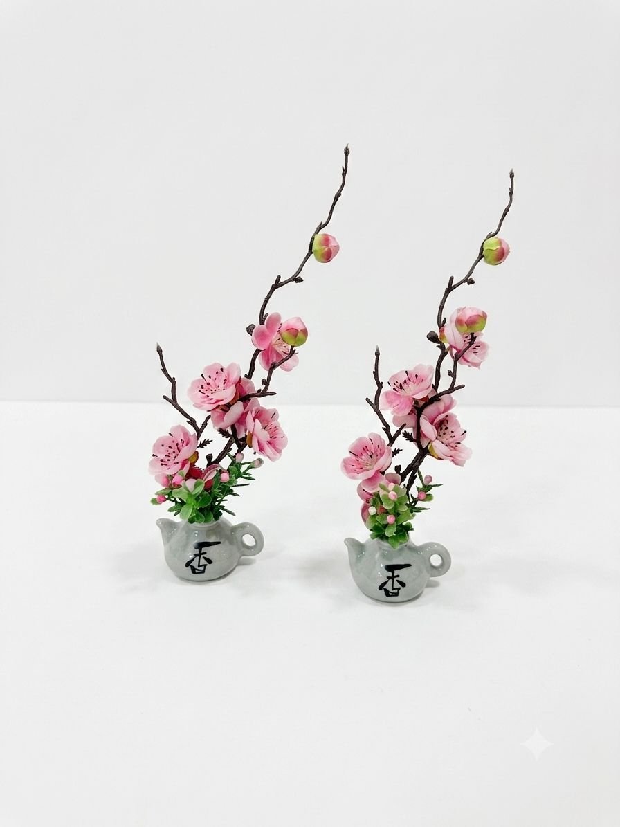 cherry blossom mini vase