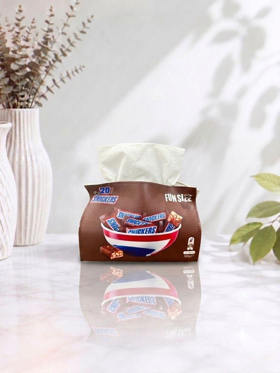 Tissue pouch brown